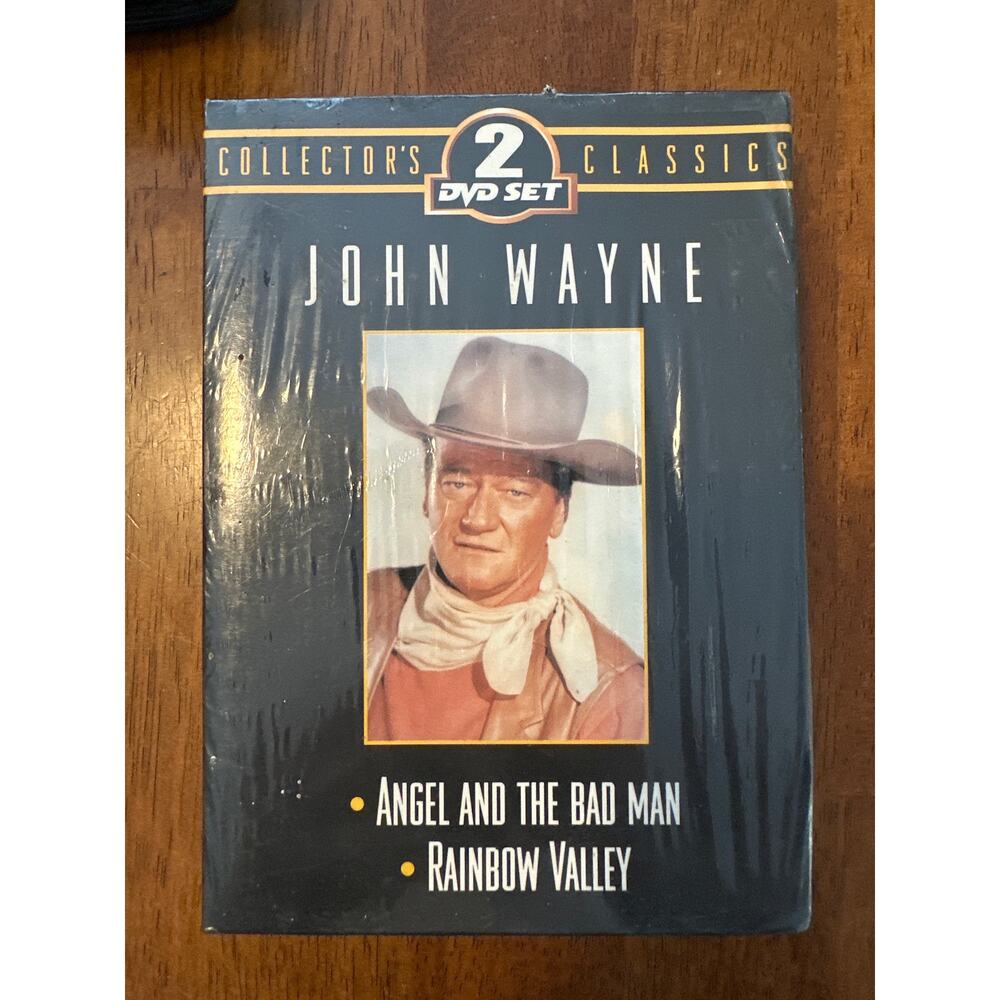 John Wayne 2 DVD Set Angel and the Badman Rainbow Valley Collector’s Classics